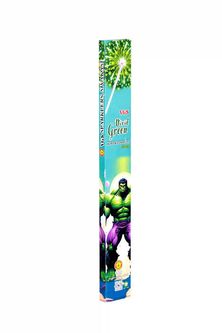 30cm Spinning Red & Green Sparklers
