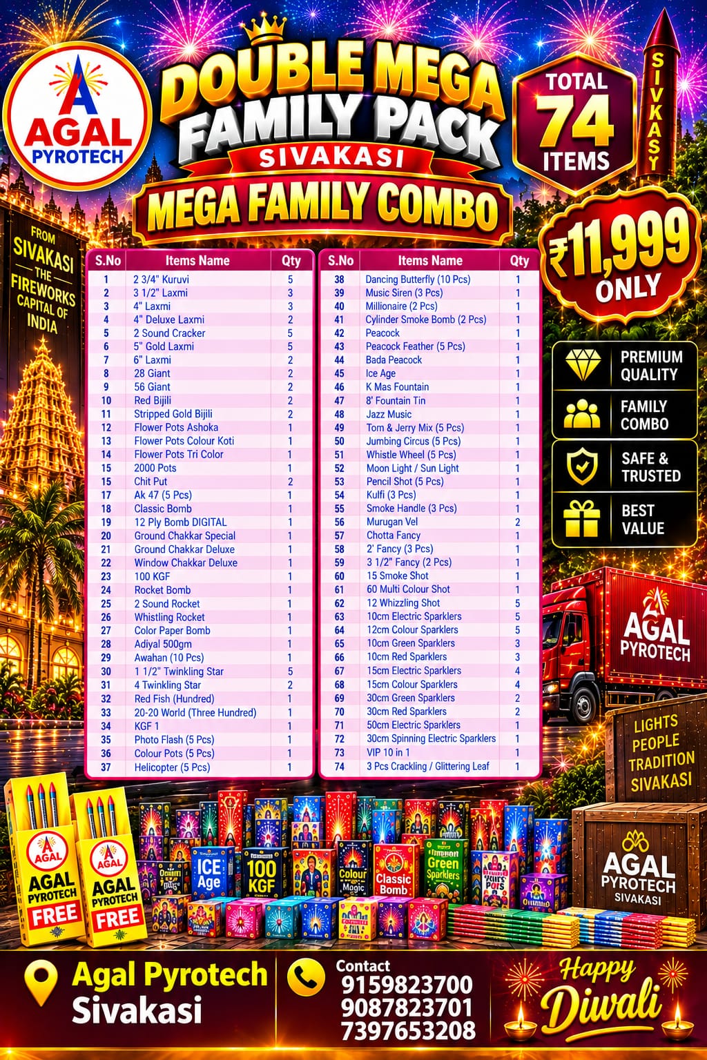 Double mega  family gift 